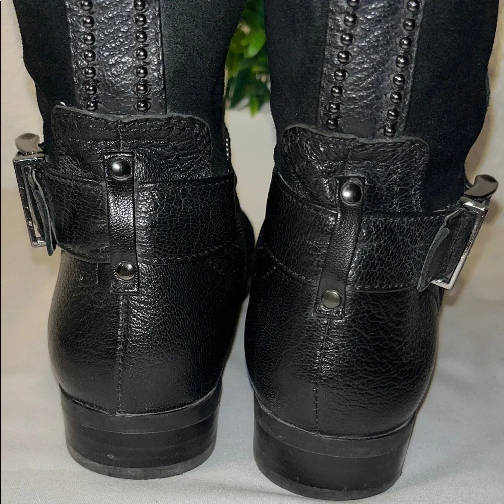 Alex Marie Black Over the Knee   Boots used good condition